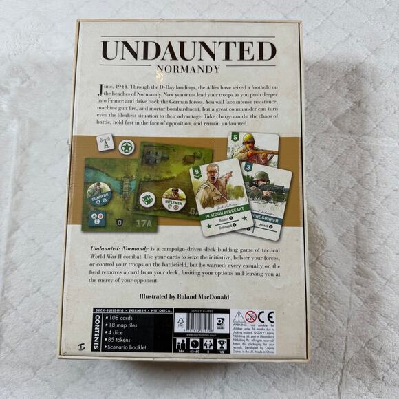 Osprey Games Undaunted Normandy World War II Combat Campaign Deck-building - Picture 6 of 6